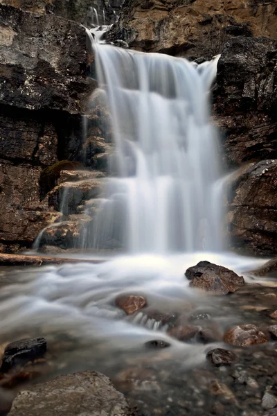 Plątanina wodospad alberta Kanada — Zdjęcie stockowe