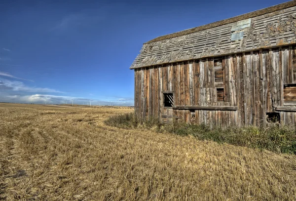 アルバータの草原の建物 — ストック写真
