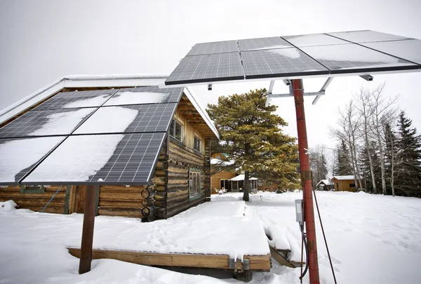 stock image Solar Panels Saskatchewan