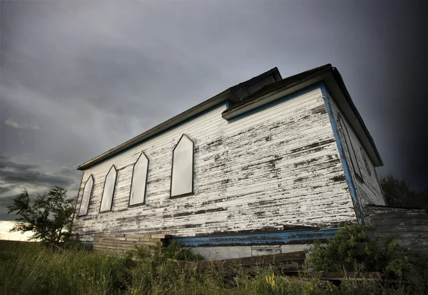 Abandoned Church After Storm — Stock Photo, Image