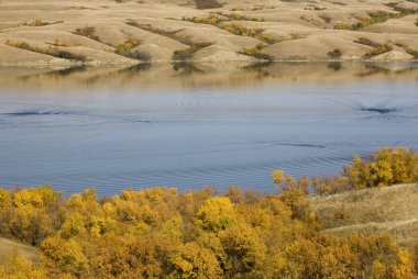 Diefenbaker Lake Saskatchewan clipart