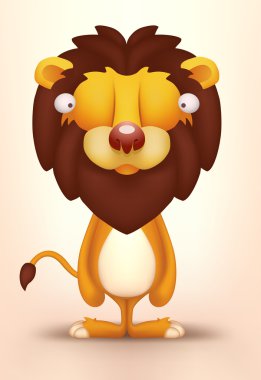 Cute Lion clipart