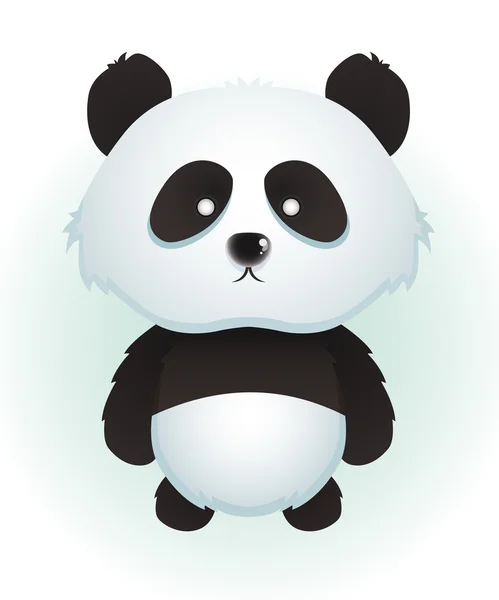 Симпатичная панда — стоковый вектор