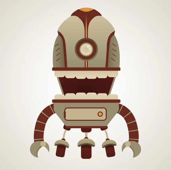 Retro Robot — Wektor stockowy