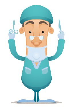 Surgeon clipart