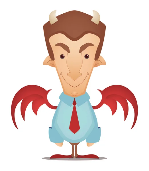 Diabo Empresário —  Vetores de Stock