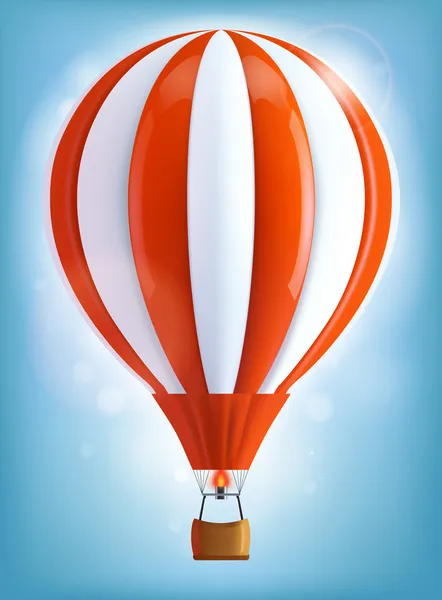 Hot air balloon — Stock Vector