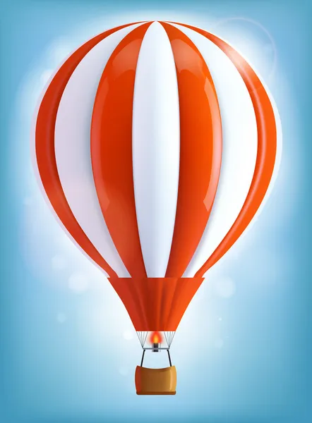 热气球 图库插图