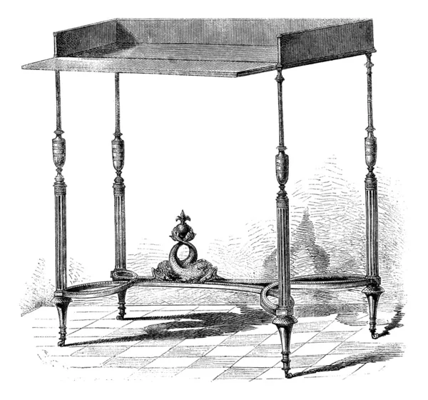 Colección del Sr. Doble. - Se supone que la mesa pertenecía a — Vector de stock