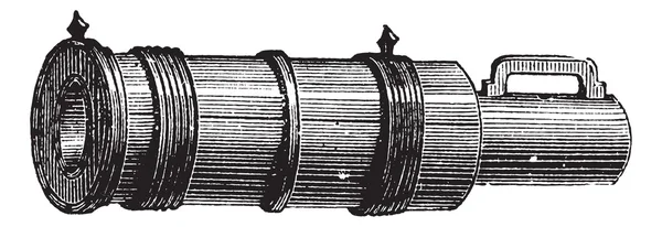 Винтажная гравировка Вёглера — стоковый вектор