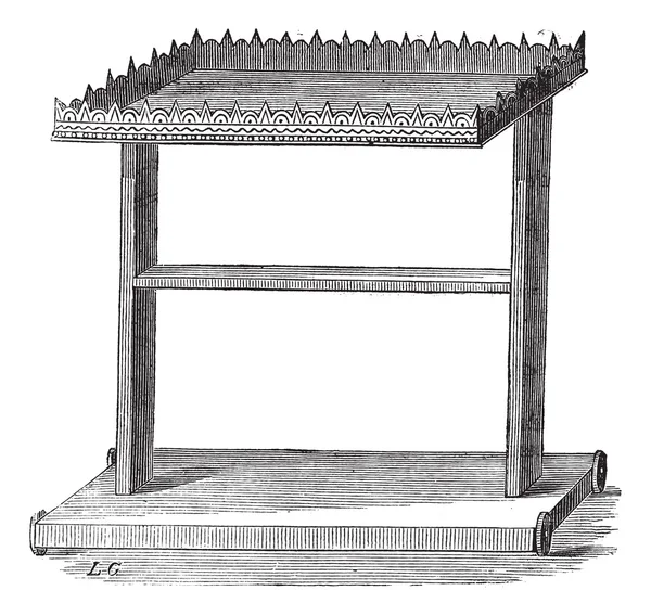 Сушилка для баттиковых полотен — стоковый вектор