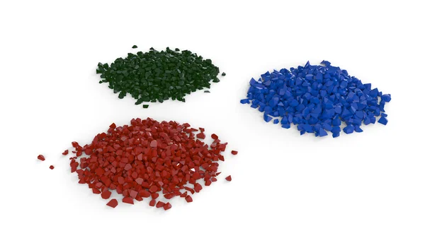 Colored heaps — Stock Photo, Image