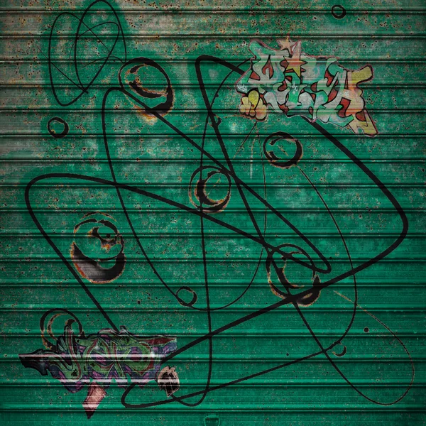 Graffiti wall — Stock Photo, Image