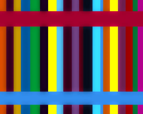 Fluorescent stripes — Stock Photo, Image