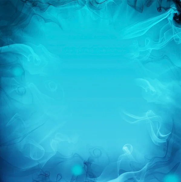 Абстрактная синяя рамка — стоковое фото