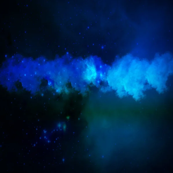 Nebulosa no espaço — Fotografia de Stock