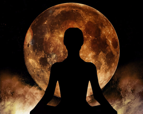 Медитация человека
