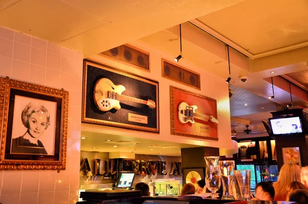 Μέσα το hard rock café Λονδίνο — Φωτογραφία Αρχείου