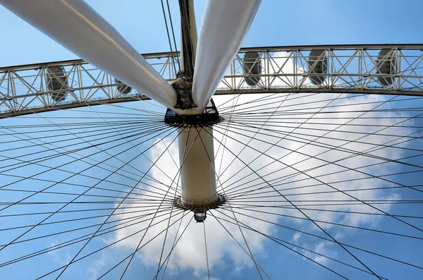 Detail van het grote wiel van Londen — Stockfoto
