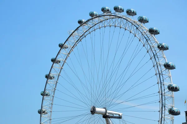 伦敦的大轮子的细节 — 图库照片