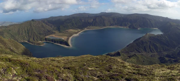 Lagoa do Fogo (Laguna de Fuego), San Miguel, Azores — Foto de Stock