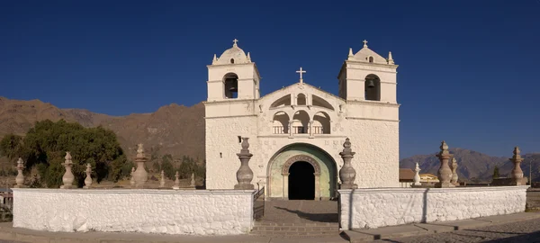 Chiesa di Maca in Valle del Colca — Foto Stock