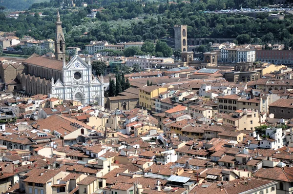 Santa Croce church in Florence — Stock Photo, Image