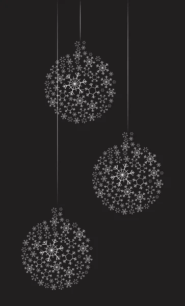 可爱的圣诞贺卡，矢量插画，2012 — 图库矢量图片