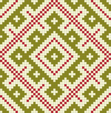 Ethnic slavic seamless pattern#16 clipart