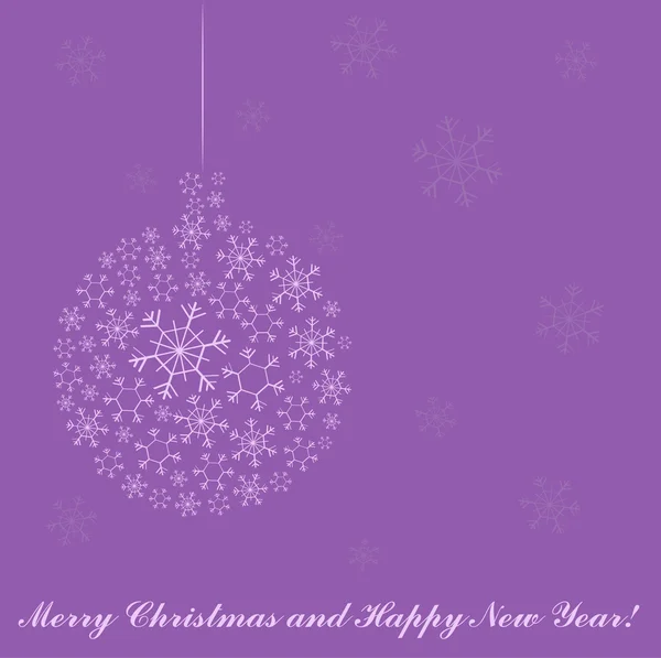Roztomilý vánoční přání, vektorové ilustrace, 2012 — Stockový vektor