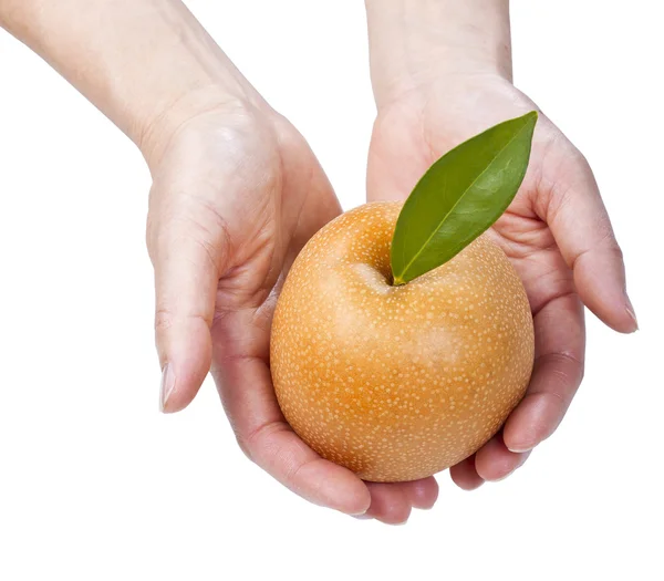 Whole Apple Pear — Stock Photo, Image