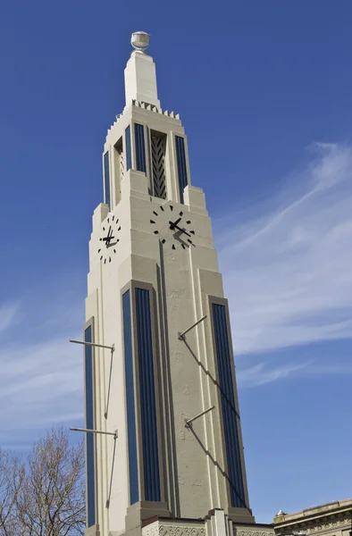 Torre del Reloj Alto en Victoria Canadá — Foto de Stock