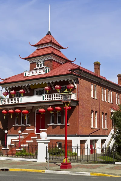 Chinese Temple in Victoria Canada — Stock Photo, Image