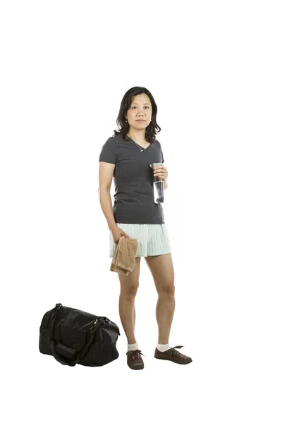 Volwassen vrouwen in workout kleren — Stockfoto