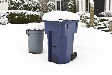 Recycling in all Weather clipart