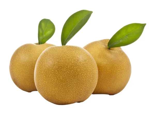 Äpple päron i grupp — Stockfoto