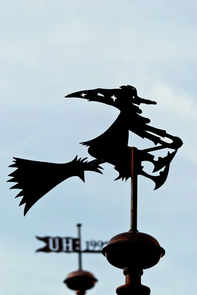 Vliegende heks — Stockfoto
