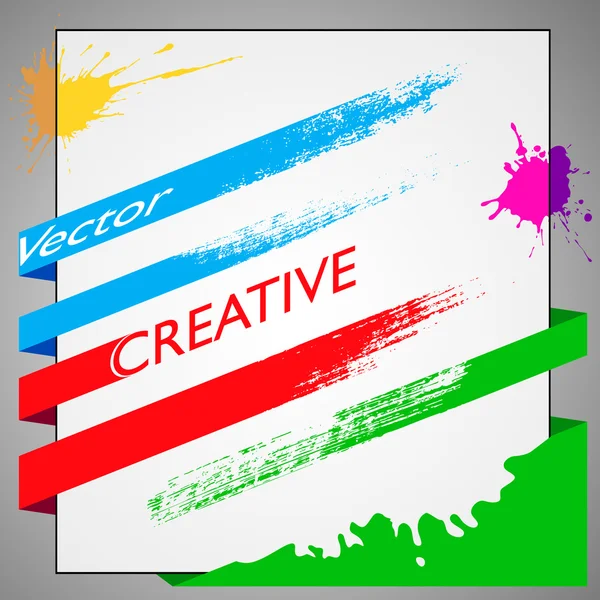 Grunge afiş, vektör