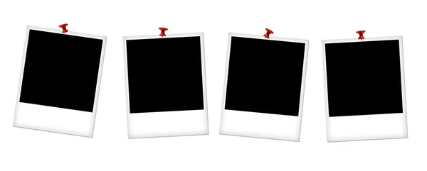 Empty photo frames — Stock Photo, Image