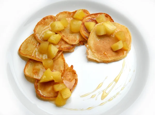 stock image Pancakes with jam