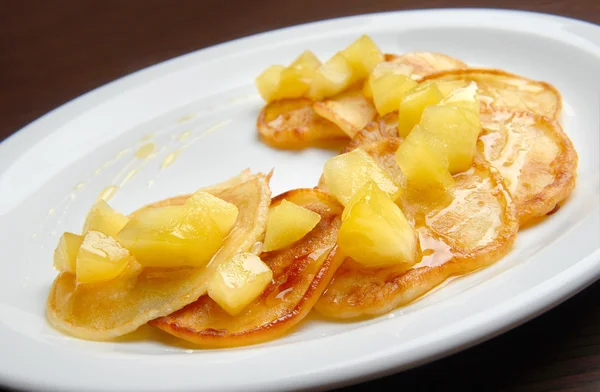 stock image Pancakes with jam