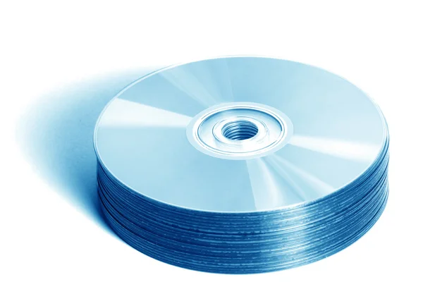 孤立した cd ディスク — ストック写真
