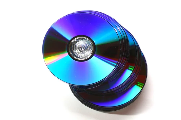 Ізольована cd диска — стокове фото