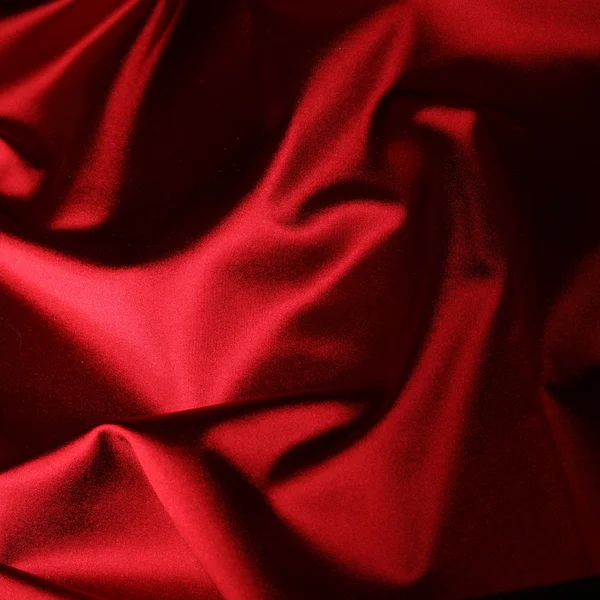 Röd satin — Stockfoto