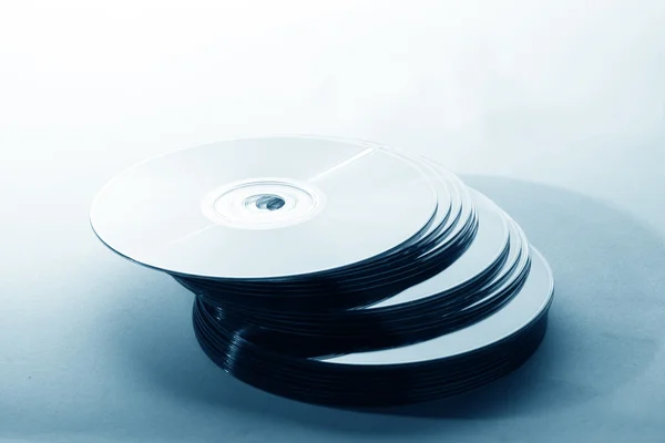 Ізольована cd диска — стокове фото