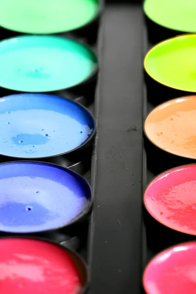 Pintura colores palete —  Fotos de Stock