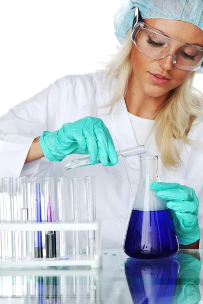 Chemical experiment — Stock Photo, Image