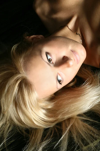 Blond girl — Stock Photo, Image