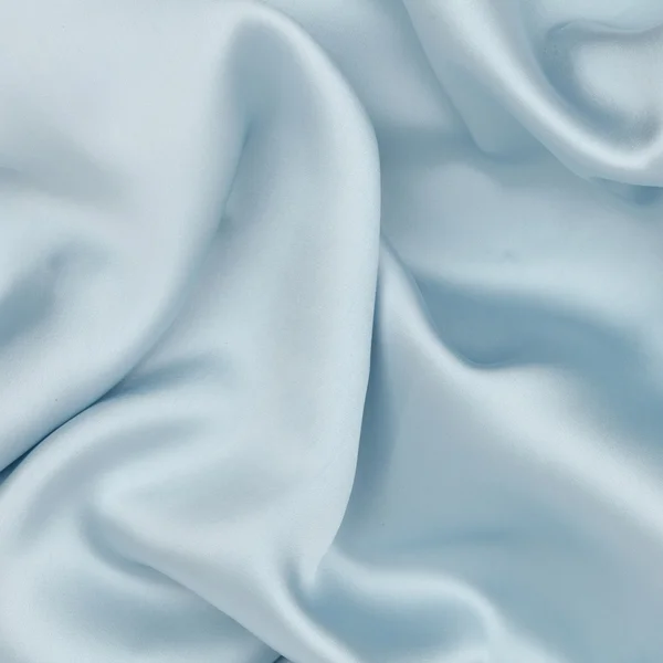 Blå satin isolerade — Stockfoto