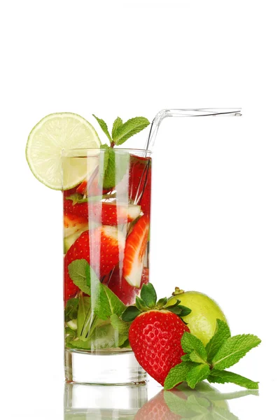 Çilekli Mojito. — Stok fotoğraf